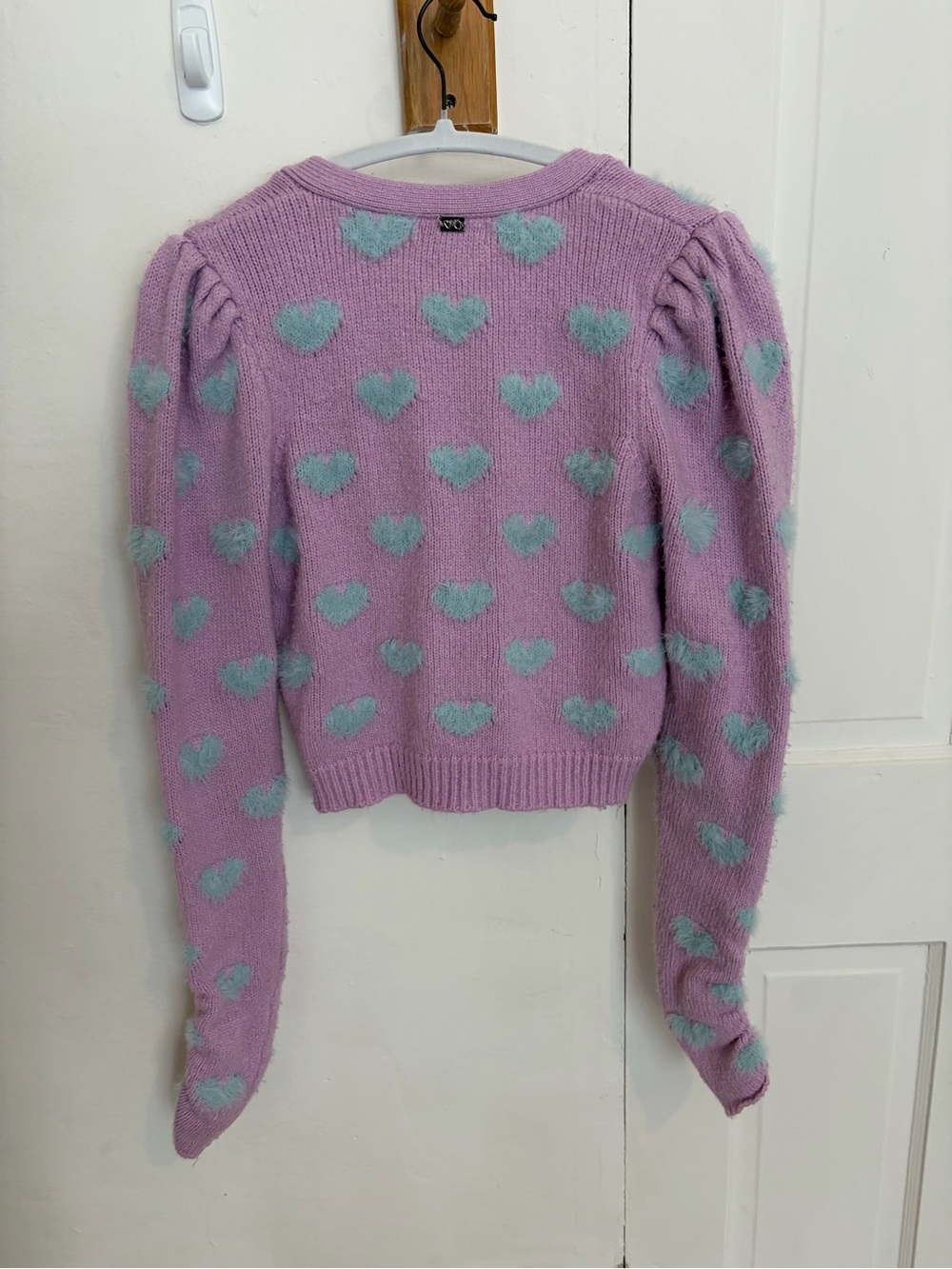 For Love & Lemons Scarlet Cropped Cardigan M - Picture 13 of 16